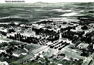 Trois-Marabouts - Vue aerienne